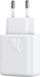 Φορτιστής Τοίχου Joyroom JR-TCF24, USB-C, 30W, PD & QC 3.0, Super Fast Charging, Λευκός