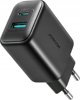 Φορτιστής Τοίχου Joyroom JR-TCF13, 25W, USB-C & USB-A, Υποστήριξη PPS/PD/SFC, Μαύρο