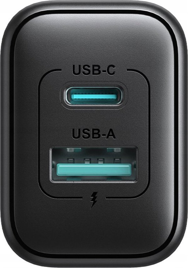 Φορτιστής Τοίχου Joyroom JR-TCF13, 25W, USB-C & USB-A, Υποστήριξη PPS/PD/SFC, Μαύρο