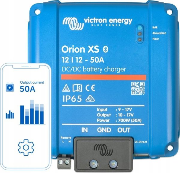 Ladowarka Victron Energy Ladowarka akumulatorow Orion XS 12/12-50A DC-DC