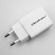 Φορτιστής Qoltec 35W GaN, USB-C PD & USB QC 3.0, Λευκός
