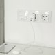 Φορτιστής Qoltec 35W GaN, USB-C PD & USB QC 3.0, Λευκός