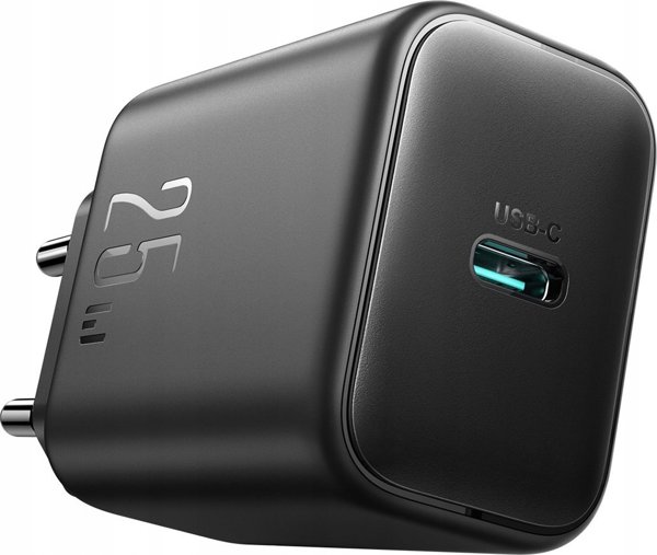 Φορτιστής Τοίχου Joyroom JR-TCF23 USB-C 25W με Τεχνολογία SFC, PPS & PD - Μαύρος