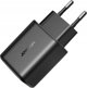 Φορτιστής Τοίχου Joyroom JR-TCF23 USB-C 25W με Τεχνολογία SFC, PPS & PD - Μαύρος