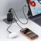 Φορτιστής Tech-Protect NCA65W-GAN USB-A, 2xUSB-C 65W PD / QC3.0 Μαύρος