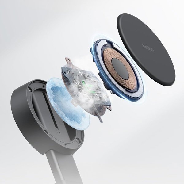 Belkin Φορτιστής UltraCharge 25W Qi2, Ταχυφορτιστής Smartphone, Λευκό