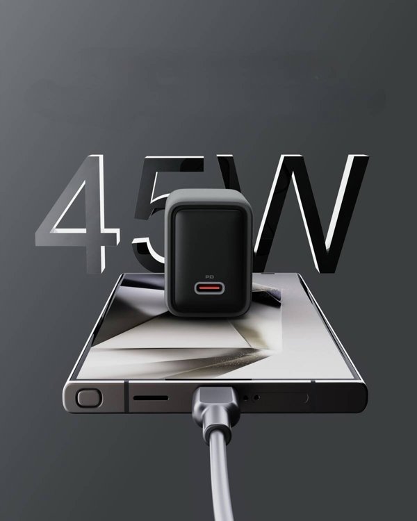 Aukey PA-C2 Φορτιστής Τοίχου 45W με Quick Charge - Γκρι