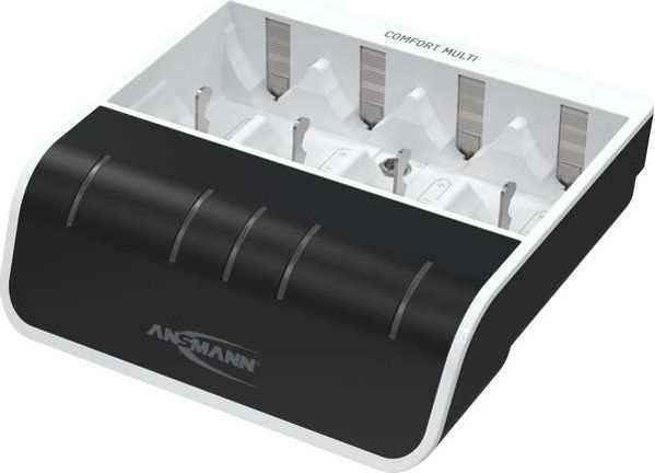 Ansmann Comfort Multi Charger (1001-0093) Φορτιστής Μπαταριών με Τεχνολογία Perfect-7 7 Σταδίων Φόρτισης
