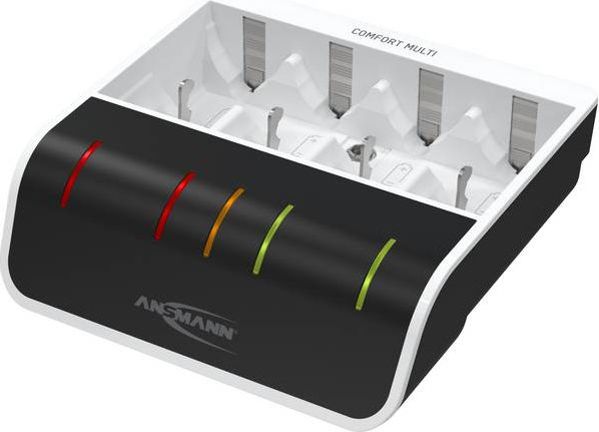 Ansmann Comfort Multi Charger (1001-0093) Φορτιστής Μπαταριών με Τεχνολογία Perfect-7 7 Σταδίων Φόρτισης