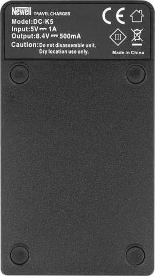 Φορτιστής Newell DC-USB για Μπαταρίες Canon LP-E12 - Συμπαγής Φορτιστής Κάμερας με Ενδείξεις LED
