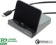 Σταθμός Φόρτισης 4smarts VoltDock Tablet USB-C 60W, 1m, Gunmetal