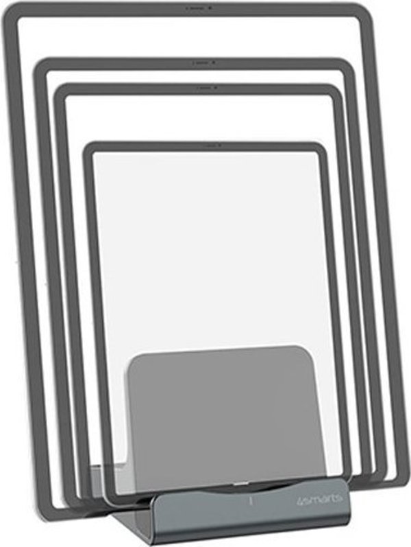 Σταθμός Φόρτισης 4smarts VoltDock Tablet USB-C 60W, 1m, Gunmetal
