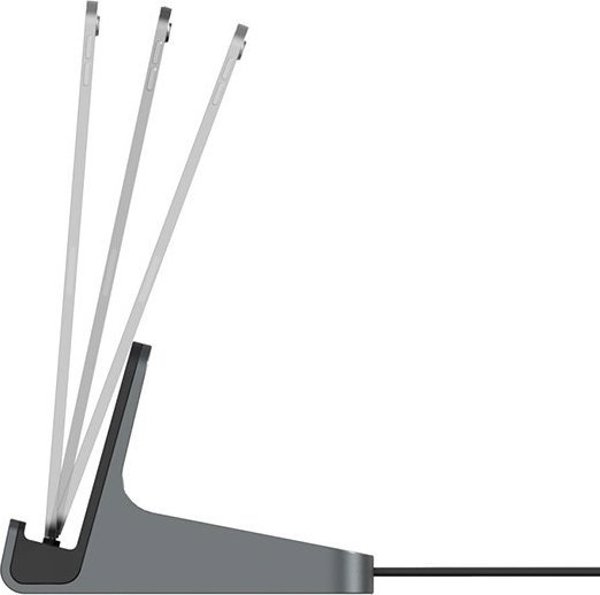 Σταθμός Φόρτισης 4smarts VoltDock Tablet USB-C 60W, 1m, Gunmetal