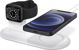 Spigen MagFit Duo Ασύρματος Φορτιστής για Apple iPhone & Apple Watch, Λευκό, SPN1586WHT