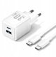 Ladowarka Vention USB +CABLE/30W 2P (TZ-FEQW0-EU)