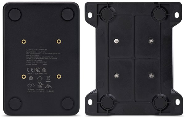 Ładowarka StarTech USB-C 4 wyjścia 240W (424DUK-USB-C-CHARGER)