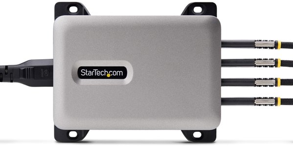 Ładowarka StarTech USB-C 4 wyjścia 240W (424DUK-USB-C-CHARGER)