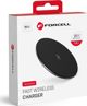 Forcell Επαγωγικός Φορτιστής Ασύρματης Φόρτισης Quick Charge 2A, Μαύρος