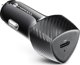 Φορτιστής Αυτοκινήτου ForCell Carbon CC50-1C USB-C PD 3.0 20W Μαύρος