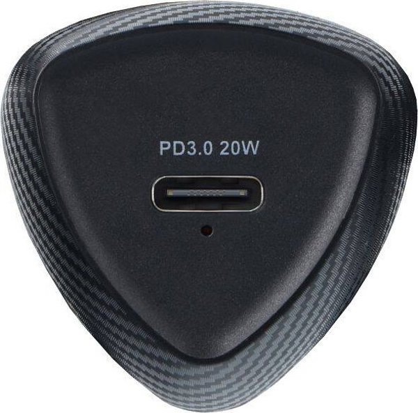 Φορτιστής Αυτοκινήτου ForCell Carbon CC50-1C USB-C PD 3.0 20W Μαύρος