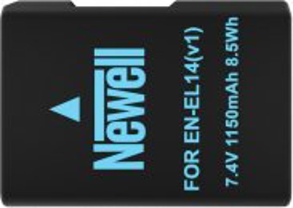 Newell Σετ Διπλός Φορτιστής USB-C και 2 Μπαταρίες EN-EL14 για Nikon Κάμερες