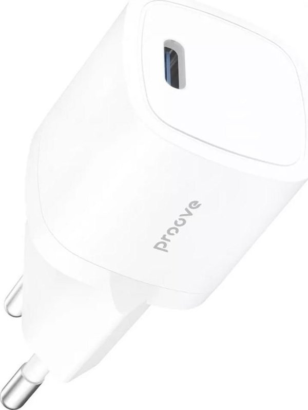 Canyon Φορτιστής Τοίχου 20W USB-C PD3.0 με Καλώδιο Lightning, Λευκός