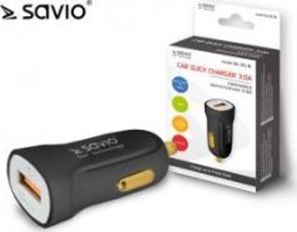 Ladowarka Savio SA-05 1x USB-A 3 A (SA-05/B)