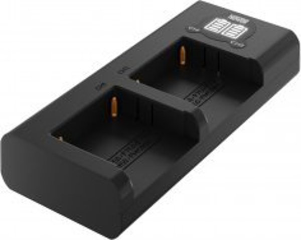 Newell Φορτιστής Διπλού Καναλιού DL-USB-C με 2 Μπαταρίες NP-F570 για Sony Κάμερες