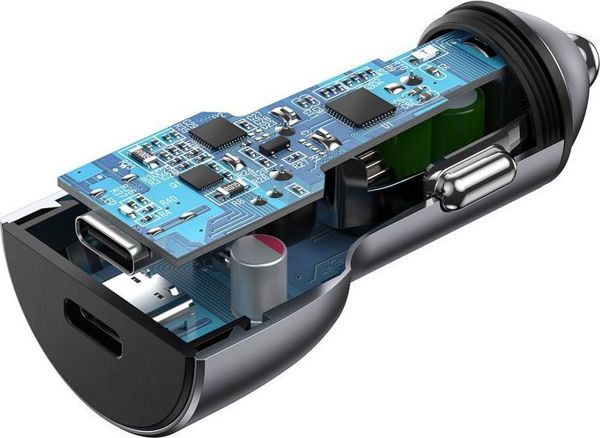 Φορτιστής Ugreen CD213 2x USB-C 40W, Fast Charger, Γκρι