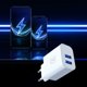 Φορτιστής 3mk FlowPower 10W 2.4A, Λευκός - Φορτιστής Τοίχου USB