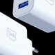 Φορτιστής 3mk FlowPower 10W 2.4A, Λευκός - Φορτιστής Τοίχου USB
