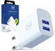 Φορτιστής 3mk FlowPower 10W 2.4A, Λευκός - Φορτιστής Τοίχου USB