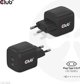 Club 3D CAC-1909EU Φορτιστής Τοίχου 100W, Μαύρο