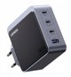 Ladowarka sieciowa Ugreen Nexode S 140W, GaN, 3x USB-C + USB (szara)