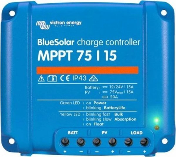 Victron Energy Regulator ladowania Blue Solar MPPT 75V/15A