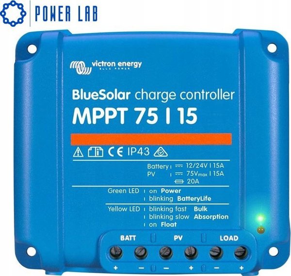 Victron Energy Regulator ladowania Blue Solar MPPT 75V/15A