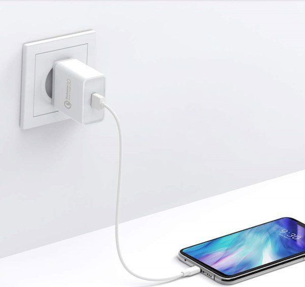 Ugreen Φορτιστής Τοίχου CD122 Quick Charge 3.0 18W 3A USB-A - Λευκός