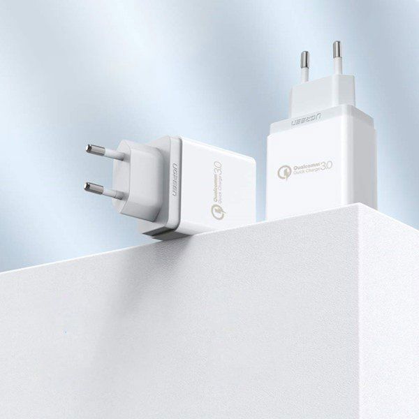 Ugreen Φορτιστής Τοίχου CD122 Quick Charge 3.0 18W 3A USB-A - Λευκός