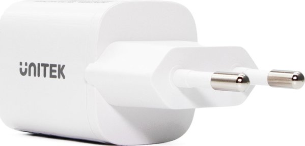 Unitek Φορτιστής Τοίχου 33W, 1x USB-A & 1x USB-C, QC 3.0, Λευκός