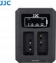 JJC Διπλός Φορτιστής Μπαταριών για Canon LP-E17 - USB, Με Ένδειξη LED