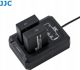 JJC Διπλός Φορτιστής Μπαταριών για Canon LP-E17 - USB, Με Ένδειξη LED