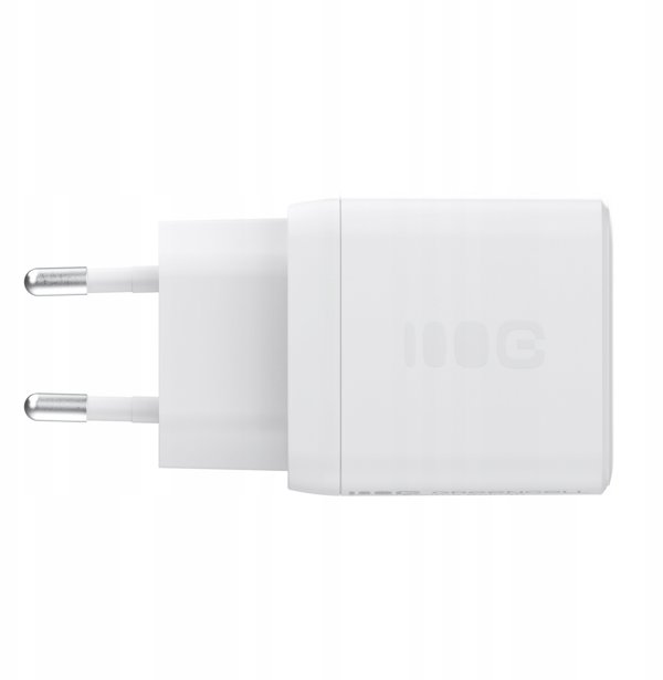 Φορτιστής Τοίχου Green Cell PowerSource Duo30, 30W, USB-C & USB-A, Power Delivery, QC3.0, Λευκός