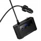 Φορτιστής Αυτοκινήτου Hoco με Διαχωριστή 2xUSB A + 2xUSB C + 3 Θύρες Αναπτήρα QC3.0 PD 240W Z64 Μαύρος