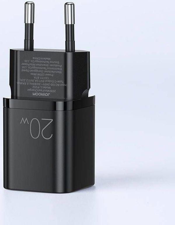Joyroom Φορτιστής L-P202 USB-C 20W Power Delivery για iPhone - Λευκός