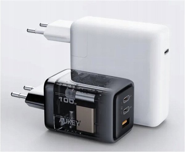 Aukey PA-C5 Φορτιστής Τοίχου 100W, Γκρι, 689323788217