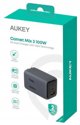 Aukey PA-C5 Φορτιστής Τοίχου 100W, Γκρι, 689323788217