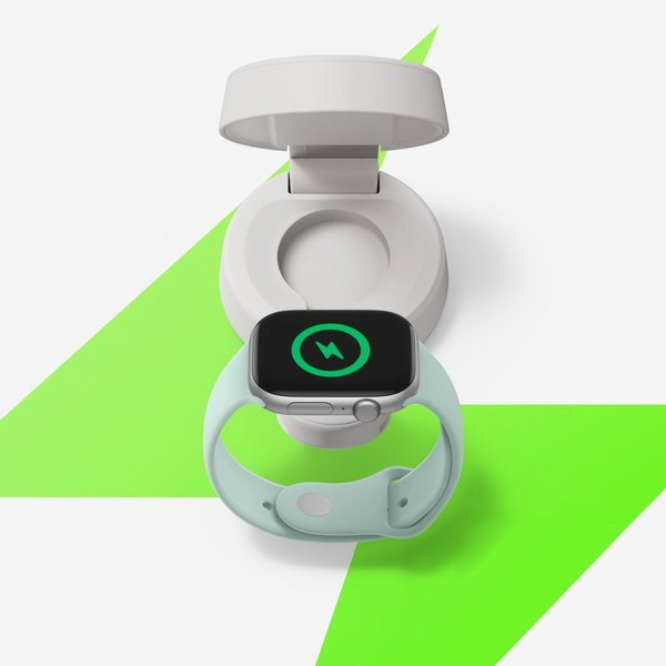 Belkin Φορτιστής UltraCharge 25W Qi2, Ασύρματη Βάση Φόρτισης, Λευκό