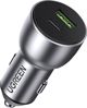 Ugreen CD213 Φορτιστής Αυτοκινήτου 36W, 1x USB-A QC 3.0 & 1x USB-C PD, Αλουμίνιο, Γκρι