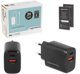 Ładowarka Movano GaN 30W USB-C PD + USB-A (black)