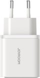 Φορτιστής JOYROOM Φορτιστής JOYROOM JR-TCF15 τοίχου USB-C / USB-A 30W - λευκός